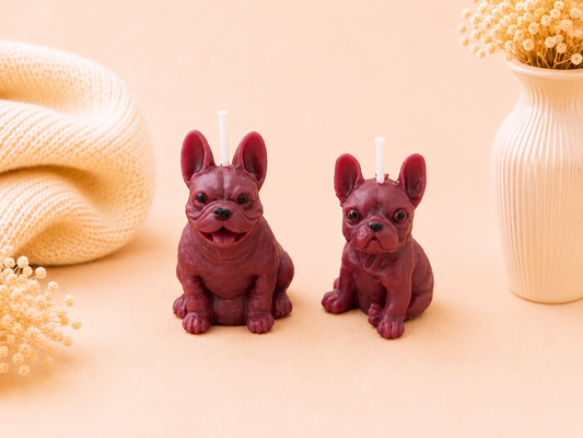 Frenchie Duo Statement Candle Set