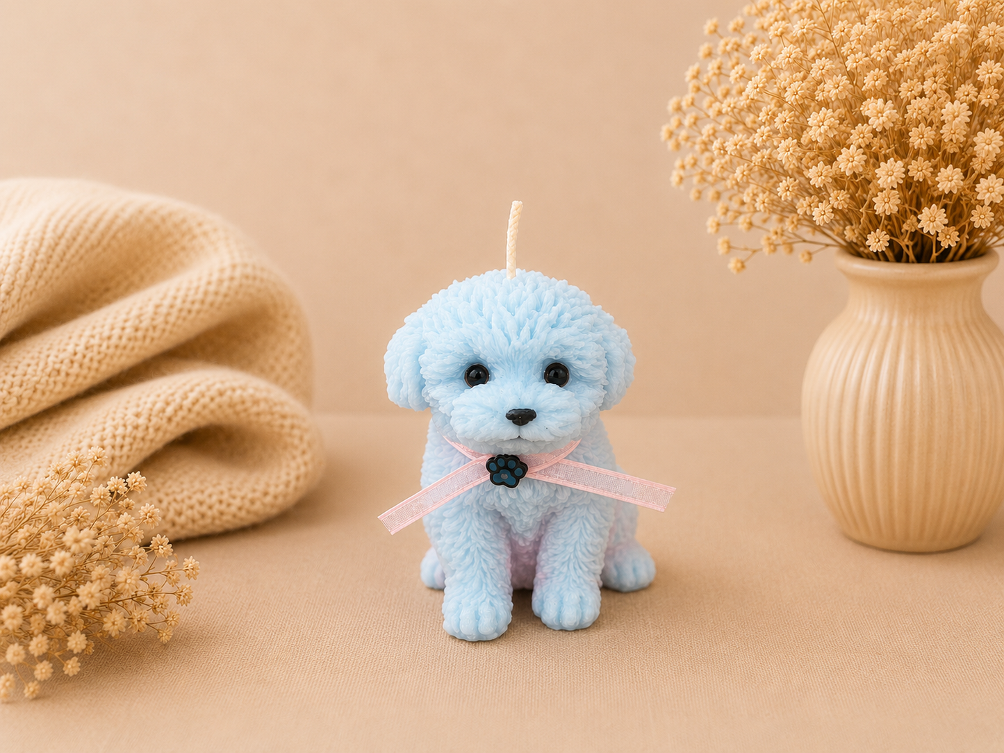 Sweet as Candy Pup Statement Candle