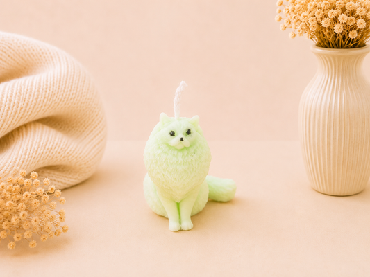 Coconut Ragdoll Cat Candle