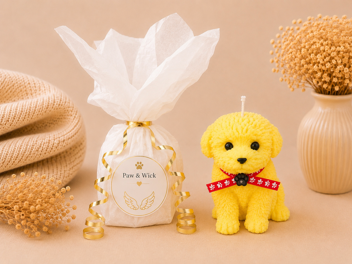 Tropical Pup Statement Candle