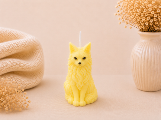Pina Tabby Cat Candle