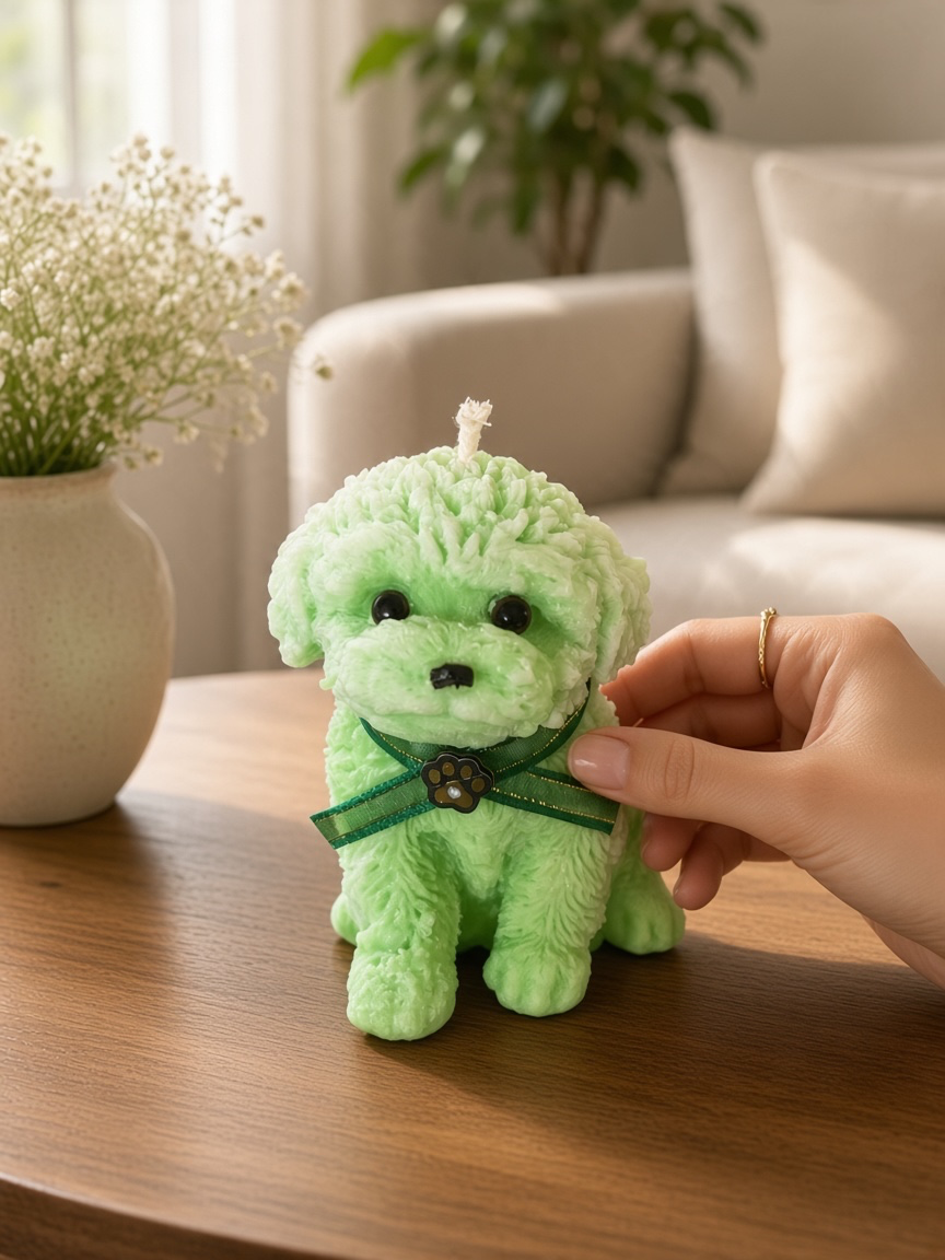 Paradise Pup Statement Candle